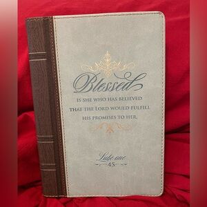 Blessed Leather Journal Mint Green And Brown